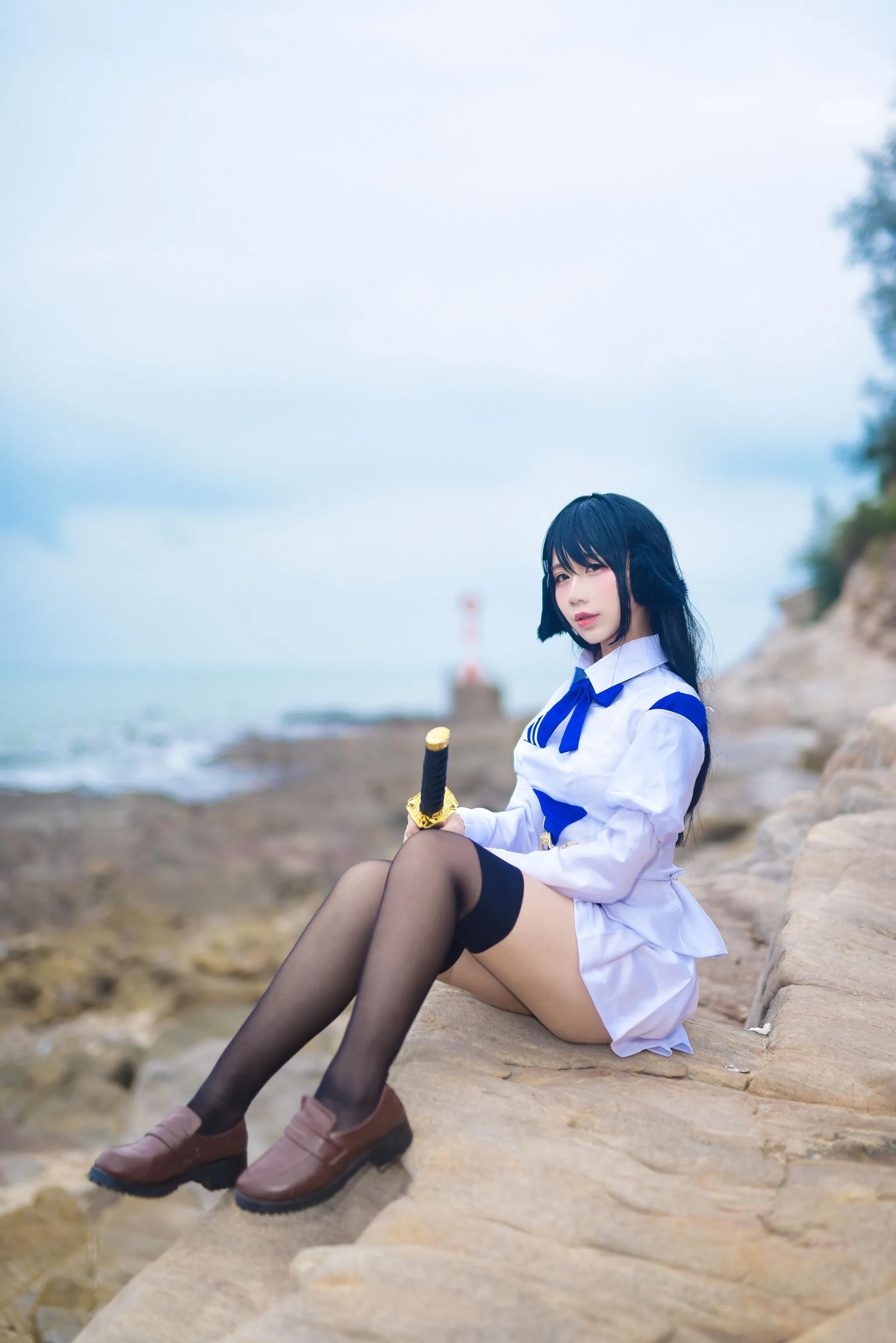 NO.4 九曲Jean-碧蓝航线 海边 [18P]插图